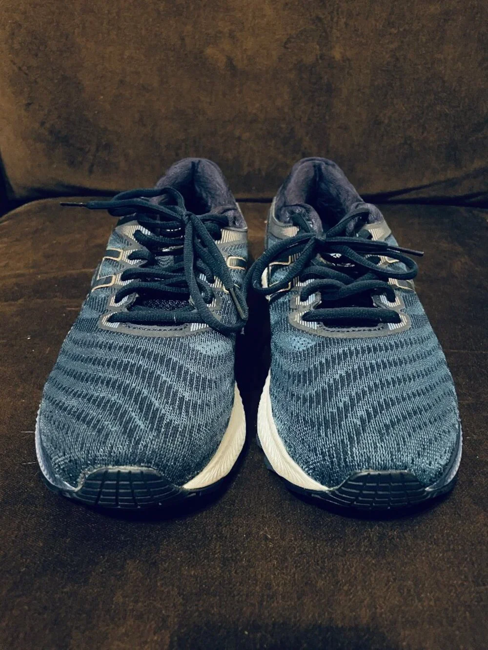 ASICS GEL-Nimbus 22 Running Shoe Women's Size 11 - Gray Floss Peacoat